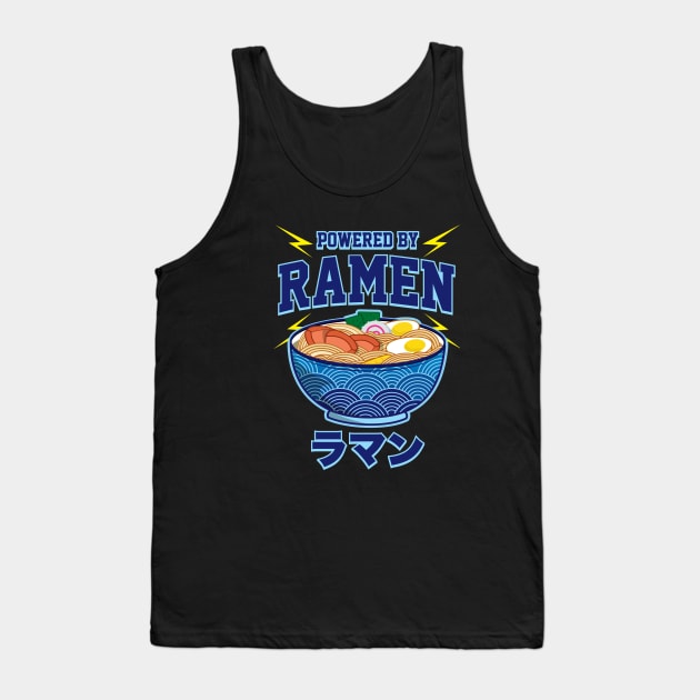 Powered by Ramen Noodles Tank Top by Hixon House